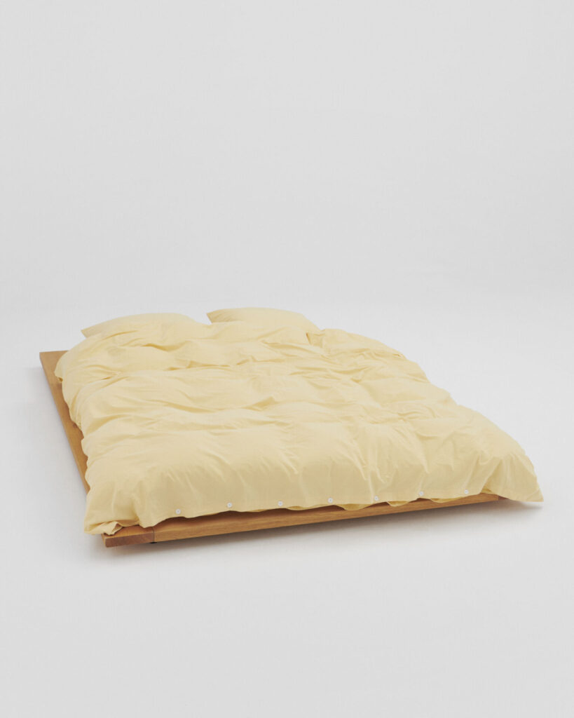 Shaded Yellow duvet cover